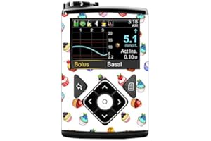 TURLTE Medtronic 640G Autocollant en vinyle Motif cupcakes