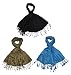 Craftshub Casual Soft Luxurious Solid Viscose Pashmina All Season Stole Scarf for Women and Men - Combo of 3 RS.515.00