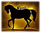 Einzigartige personalisierbare Deko Lampe zur als Schlafzimmerdeko Geburtstagsgeschenk oder Led Ausstattung im Zimmer