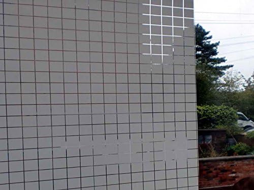 White Square Decorative Film 2 cm