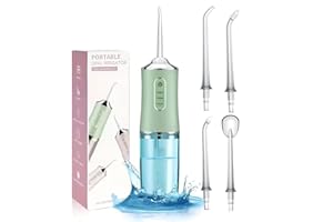 VAPELUXE PHARMALUXE Irrigador Dental, Irrigador Bucal, Irrigador Dental Portatil, Water Flosser, Irrigadores Dentales, Irrigador Bucal Portatil 220 ML