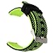 Produktbild TRUMiRR 22mm Quick Release Uhrenarmband Double Color Silikon Gummi Handgelenk Armband für Samsung Gear S3 Classic Frontier, Gear 2 Neo Live, Moto 360 2 46mm, Pebble Time, LG G Watch Urbane, Vector