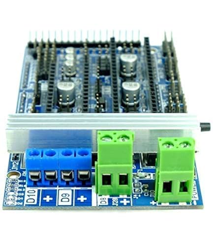 Ramps 1.5 3D-Drucker-Motherboard – Upgrade Für MEGA 2560, Mit Patch-MOSFET, Unterstützt A4988 & DRV8825, Für CNC & 3D-Druck