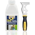 Paint Stripper 500ml + 13-in-1 Scraper Tool | Heavy Duty Gel Removes Paint from Wood, Metal & Concrete | Multi-Tool Set for DIY & Trade Use | Bartoline TX10 | Paint Removal Kit