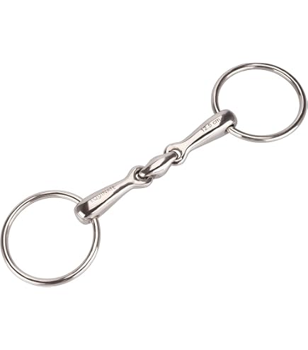 HKM 9891 Reitka ndare in Argentan, 18 mm, Unterzug 7 cm, XL