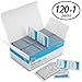 Produktbild Brillenputztücher: MOSSLIAN (120 Stück Reinigungstücher + 1 Mikrofasertuch) Mikrofaser Feuchte Brillenputztuch Pre-Moistened Screen Wipes