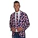 Price comparison product image Wicked Costumes Adult Mens Blue Great Britain Jacket & Tie Fancy Dress (Men: Medium)