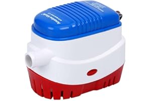 FreeTec Automatisches Tauchboot Bilgenpumpe Wasserpumpe 12v 750GPH Auto mit Schwimmerschalter