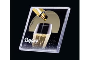 LULIZZIE Drop Stop Casette 3 Laminas Anti Goteo Vertedor Vino, Plástico