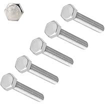 DIN 933 M10x 16 Inox A2 Vite A Testa Esagonale Con Gambo Interamente Filettato - Foto 5