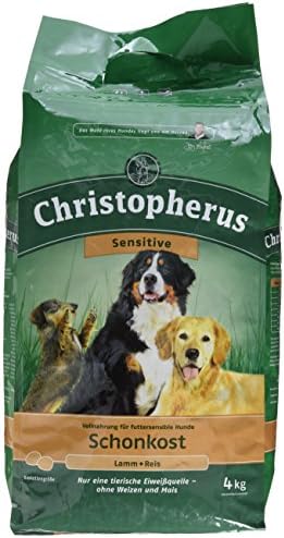 CHRISTOPHERUS Trockenfutter SCHONKOST Lamm+Reis 4,0 kg für Hunde