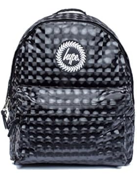 Hype Legion Schwarzer RUCKSACK - ideal Schule Taschen - Rucksack für Jungen und Mädchen
