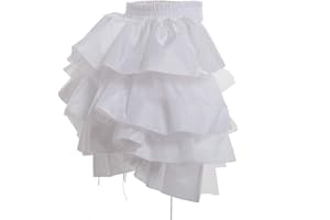 GRACEART Victoriano Steampunk Bullicio Tutu Cinturón Cordón Enaguas Falda de Estilo Gótico