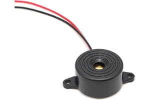 SADDGO Alarme de Voiture 95 dB pour 3-24 V - Buzzer Électronique - Son Continu - Étanche - Alarme Sonore - Bip Extérieur - Sécurité Personnelle