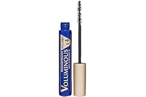 ‎L'OREAL PARIS L'Oréal Paris Wasserfeste Mascara, Schwarze Wimperntusche für 4x mehr Volumen und kräftige Wimpern, Voluminous Waterproof, Nr. 00 Waterproof Schwarz, (1 x 7.4) ml (1er Pack)