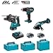Produktbild MAKITA Kit MSM3M2 18V (DHR242 + DGA452 + DHP482 + 2 x 4,0 Ah + DC18RC + MAKPAC 2 + MAKPAC 3 + MAKPAC 4)