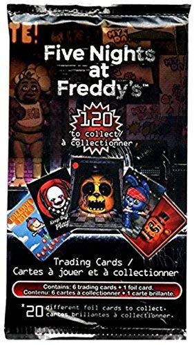 MVS Wholesale 10 Packs of Five Nights AT Freddy'S Trading Cards, Collectors Item