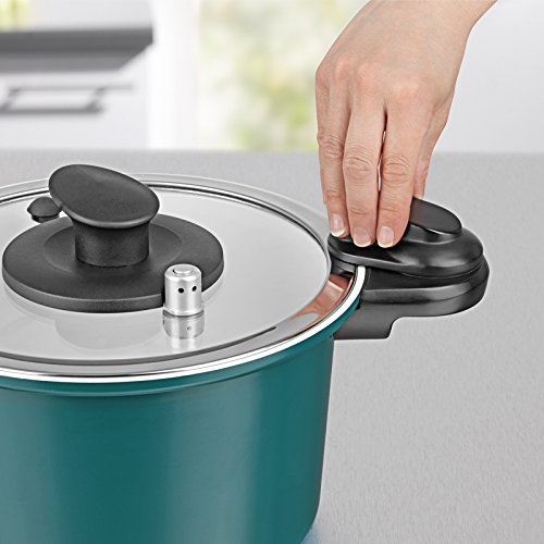 TV Unser Original 02207 bratmaxx Energiespartopf mit Keramikbeschichtung, smaragdgrün - 3
