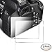 Produktbild Kameraschutzfolie für Canon EOS 1200D 1300D T5 Kiss X70, CAM-ULATA Anti-Kratzer Blendfreies, Gehärtetes Glas LCD Ultra Crystal Clear Displayschutzfolie für DSLR, 2 Pack