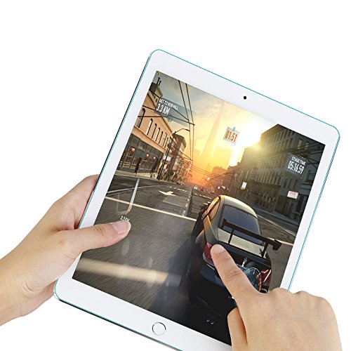Boriyuan Ipad Air 2 Glas Displayschutzfolie, Panzerglas Folie Screen Protector für Apple Ipad Air 2 9.7 Zoll - 3