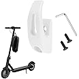 Ainiv Electric Scooter Hook, Plastic Storage Bag Hook, Electric Scooter Hook with Screw Tool for Xiaomi 1S/M365/Pro-White