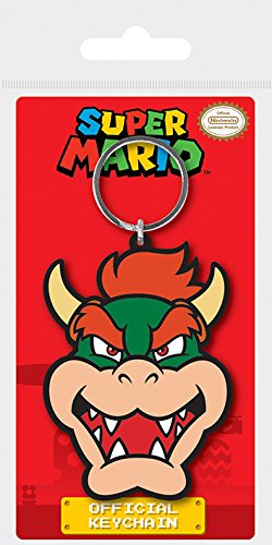 Key chain Super Mario - Llavero de Goma Bowser