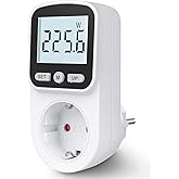 Stromzähler für Steckdose Stromverbrauchsmesser Steckdose 8 Modi, Strommessgerät Steckdose Energiekostenmessgerät Hintergrund