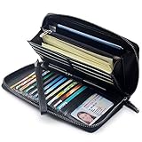 Geschenkkarton - Die damen geldbeutel groß war in sehr schöner Karton Verpackung! Sehr schöne Geldbörse mit viel Platz, es verschiedene Farben zur Auswahl, eignet sich perfekt als Geschenk, Weihnachtsgeschenk, Valentinstag-Geschenk, Ostergeschenk, Geburtstagsgeschenk, Muttertag.