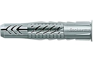 Fischer UX 6 x 50 R – universalmunstycken för fastsättning av bilder, gardinskenor, handdukshållare i betong, murverk, gipsskivor med mera. – 100 stycken – art-nr 72095