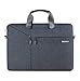 Produktbild WIWU Laptop Aktentasche für 13 Zoll New Macbook Pro Touch Bar / Air / Surface Pro 4 5 / Ultrabooks bis 13" Notebooks Hülle Tasche Bag Schutzhülle mit Schultergurt (Grau, 13 Zoll)