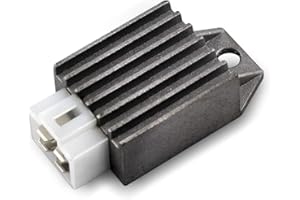 Trkimal Universal 12V 4-Pin Male Plug Rectifier Regulator for GY6 50cc to 150cc ATV Moped GY6 Scooter Go Kart