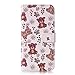 Produktbild Homikon PU Leder Hülle Retro Muster Schutzhülle Brieftasche Ledertasche Bookstyle Folio Handyhülle Kunstleder Lederhülle Silikon Flip Case Cover Kompatibel mit Samsung Galaxy A70 - Bär