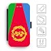 Produktbild Handy-Steckplatz PU-Leder-Etui // V00001054 Eritrea Nationalland Flagge // Samsung Galaxy J5 2016
