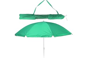 THE MAGIC TOY SHOP Koopman Balkonschirm - Strandschirm - Sonnenschirm - LSF 30+ - 156cm mit Farbauswahl (grün)