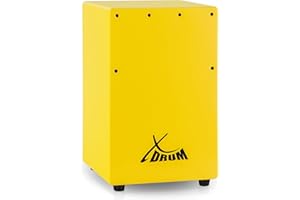 XDrum KC-37G Cajon per bambini, giallo