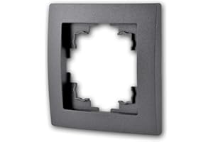 MC POWER 10x marcos FLAIR, 1 hoja, antracita, marco único