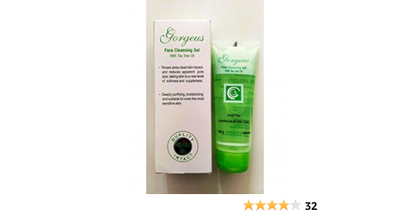 gorgeous tea tree face wash