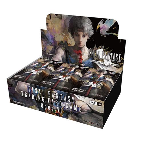 Preisvergleich Produktbild Final Fantasy SQEFFO8B Opus 7 Sammelkarten-Booster-Box mit 36 Packungen