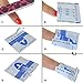 5pcs Soak Off Gel Polish Set UV LED Temperature Colour Changing Gel Polish Top and Base Coat Set 36W UV LED Nail Lamp Cleanser Plus Manicure New Starter Nail Art Tool Kit by CLAVUZ