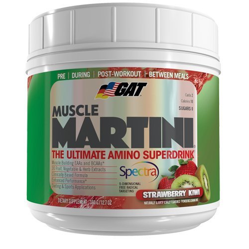 Preisvergleich Produktbild GAT Muscle Martini 360 g Strawberry Kiwi