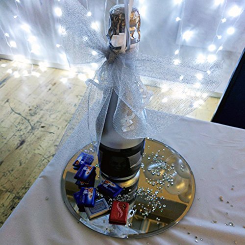 PsmGoods® Glitter Tüll Rollenspule 6 „x 25 Yards Weiche Netting Röckchen-Rock-Hochzeitsfest -Geschenk-Bogen-Fertigkeit - 9