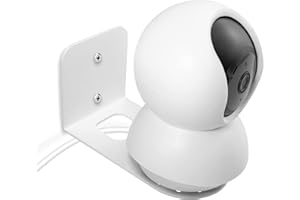 sciuU Supporto da Parete/Soffitto compatibile con TP-Link Tapo Videocamera sorveglianza, Accessori Metallico Addensato Base Staffa Bracket per Camera Interna