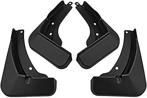 WUURAA 4 Stück Auto Schmutzfänger für Mercedes-Benz GLA 2020-2023, Schmutzfänger Schlamm spritzwassergeschützte Platte Spritzschutz Kotflügel