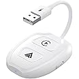 TechAdro 2-in-1 Wireless Apple CarPlay/Android Auto Adapter, a 5.8 GHz Dongle, Wired to Wireless Conversion with USB A/USB C Compatibility, and Plug & Play Setup