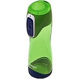 Contigo Trinkflasche Swish Autoseal, große BPA-freie Kunststoff Wasserflasche für Kinder, 100% auslaufsicher mit automatische