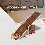 Zaote Niedliche Hamster Wippe Übung Spielzeug Spielplatz für Meerschweinchen kleine Tiere