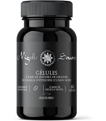 Nigelle Bio - 120 Gélules De 450mg - Fabriqué En France - 100% Naturel
