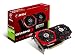Produktbild MSI Gaming GeForce GTX 1050 GB GDDR5 DirectX 12 Grafikkarte (GTX 1050 2 G OC) schwarz schwarz/red 2 GB