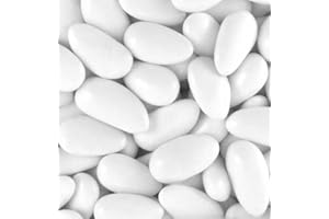 DOUNIA MARIAGE Coffret de Dragée aux amandes Blanc 1KG 20% d’amandes