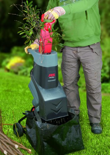 Skil Häcksler Urban Series 0770 AA, Karton (2.400 W, max. Ø 38 mm, +Fangsack +Stopfer, Easy Storage) - 2